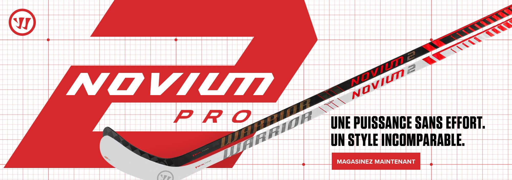 Bâtons de hockey Warrior Novium 2