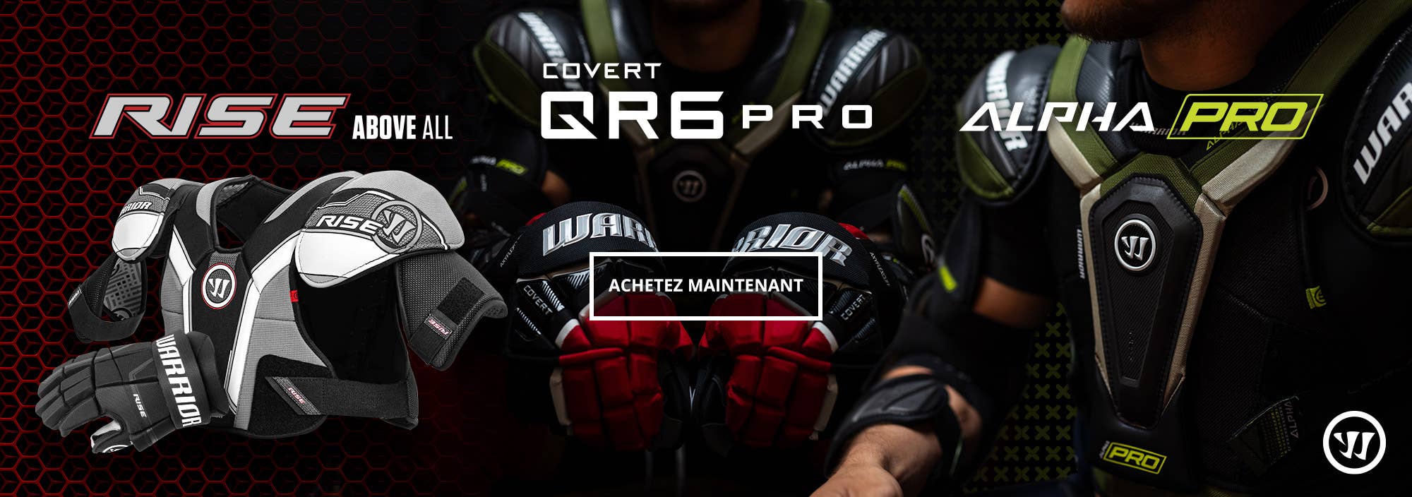 Nouveau équipement Warrior Gear: Gants Covert QR6, Protection Alpha Pro et LT Protective, et Protection Rise