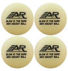 A&R Lightning Speed Mini Hockey Balls - 4 Pack