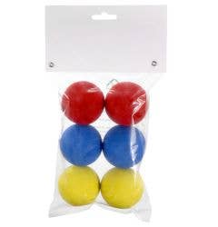 New MINI FOAM BALLS-6 PACK Street Hockey / Pucks/Balls