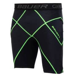 Bauer Essential Compression Senior Jock Pants w/ Velcro Tabs