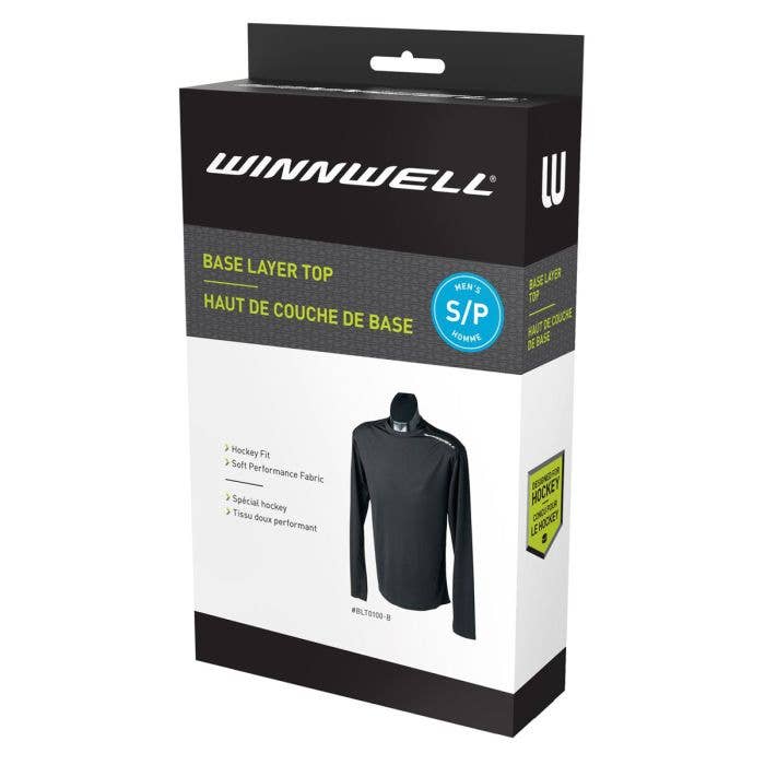 Winnwell Base Layer Youth Long Sleeve Top Boxed